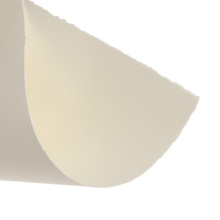 Watercolor paper with cotton 210x300, 5 sheets, 100% cotton, 200 g/m2, ivory color-1