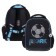 Frame backpack 35 x 27 x 15 cm, Hatber ergonomic mini "Football" Blue NRK_86053
