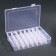 Organizer for decor, mobile cells, 24 cells, 19.7 × 13.3 × 3.5 cm, the color is transparent