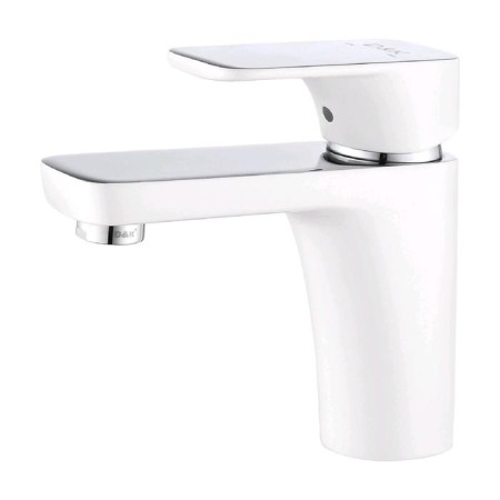 D&K Berlin Steinbeis DA1432116 sink mixer, white-chrom