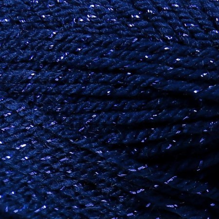 Yarn "Festive" 48% Kashmilon (pan), 48% acrylic, 4% metered 160m/50g (140 azure dark)-2