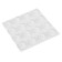 Stop silicone tundra, furniture 12 x 4 mm, 16 pcs.