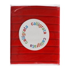 Polymer clay Calligrata 50 g, orange-red