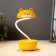 Table lamp "Bear" LED 3W USB yellow 7.5x7.5x21 cm Risalux