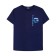 Male T-shirt, size 56, dark blue color