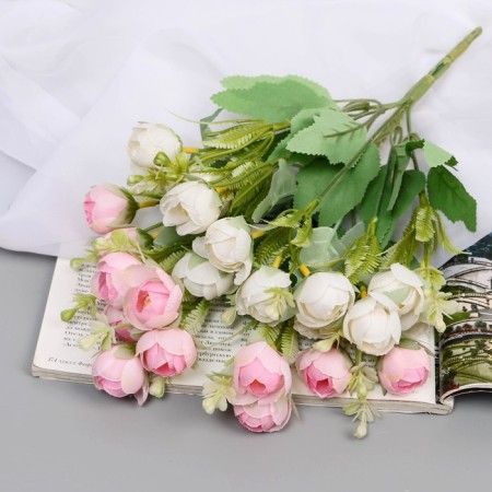 Букет "Пион закрытый" 29 см, микс-2