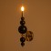 Sconces "Siena" 1he14 40W black and gold 12x17x40 cm