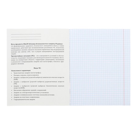 A notebook “Magic”, 48 sheets in the “Obituzr” cage, covered cardboard, cold foil, twin varnish, offset block-1