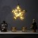 LED figure "Zvezda" 31 cm, metal, batteries AAX2 (not complete), glow of warm white