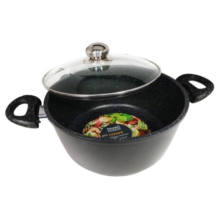 Panairo LORDOM pan, with a lid, the handle Soft-Touch, 4 liters-1