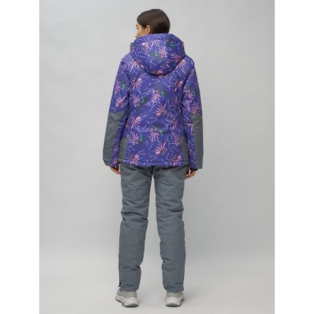 Ski suit, size 46, purple color-22