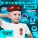 The carnival set "strong soldier" reds red, size 54-56, icon, flag