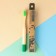 Baby toothbrush, bamboo "Tribal dinosaurus"