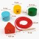 Counting material “Beads. Geometry ", 15 details