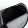 Sports bag with lightning, external pocket, long belt, black/gray color