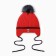 Children's hat, red color, size 44-46