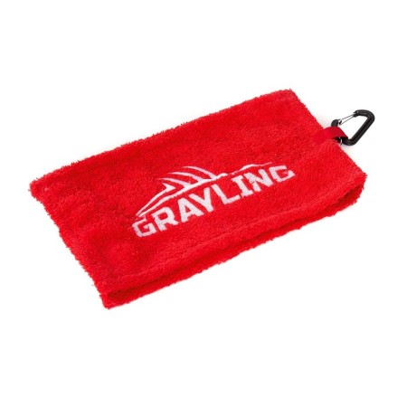 Fisherman Grayling, red towel-1