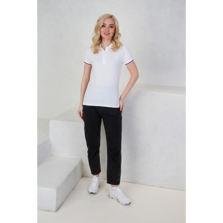 Female shirt, size 42, white color-5