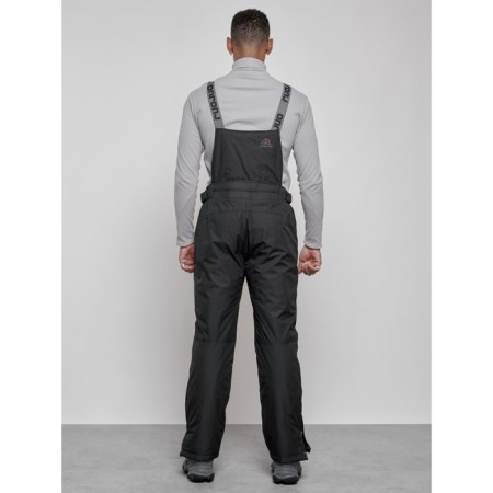 Semi -combinezone ski insulated male winter, size 56, black color-3
