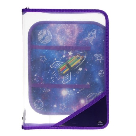Labor folder A4, 325 x 230 x 25 mm, lightning around, folding bar, plastic, PTR-1, calligrata, "rocket"-3