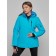 Ski jacket female, size 46, blue color