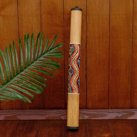 Souvenir musical instrument "Rain with blue patterns" 50x5x5 cm mix-10