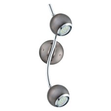 Bimeda 2x3W lamp LED Black 36.5x36.5cm