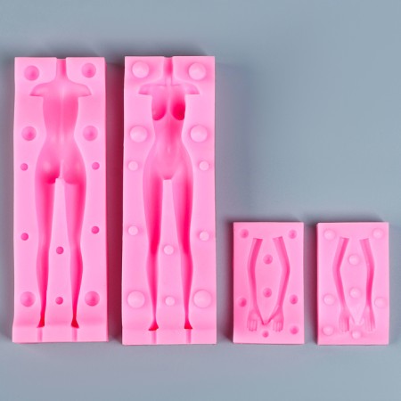 Форма силиконовая «Фигура девушки», 15,6 × 3,6 см-1