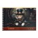 Album for drawing A4, 32 sheets on the crest "steampunk", cover of coated cardboard, selective varnish, 100g/m2, mix