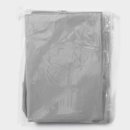 Storage box LadOM, 29 × 20 × 14 cm, color gray color-4