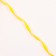 Plastic tape "Bright matte", 1.2cm x 45m, yellow