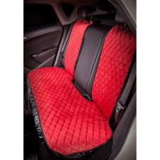 Alcantara cape, rear 3 objects, red
