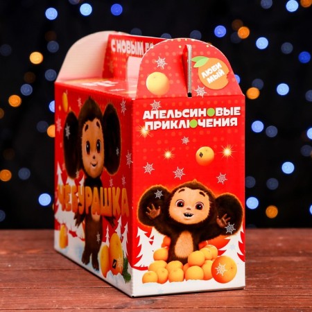 Gift box "Cheburashka", suitcase, 23 x 10.5 x 16.5 cm-2