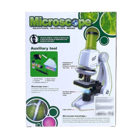Children's microscope "Young researcher", with backlight and accessories, 9 subjects-5