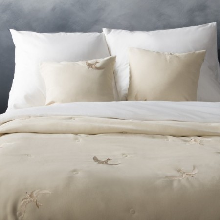 The Liberty set: a blanket 230 x 250 cm, pillowcases 45 x 45 cm - 2 pcs, cream-1