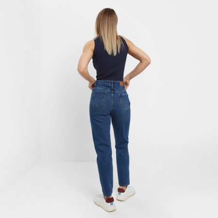 Women's jeans, dark blue color, size 36 (42)-3