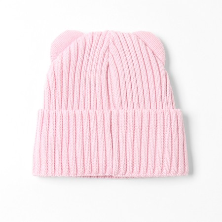 Children's hat Minaku, rr 42-44, pale pink color-2