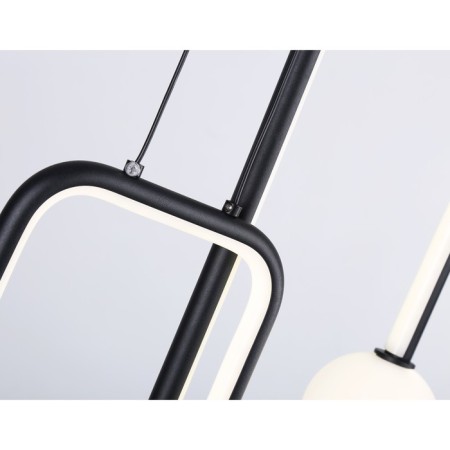 LED LED SCREED AMBRELLA LIGHT, LINTECH, FL66366, LED, 38 W, 2850LUM, 4200K, black color, white matte-3