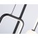 LED LED SCREED AMBRELLA LIGHT, LINTECH, FL66366, LED, 38 W, 2850LUM, 4200K, black color, white matte