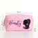 Lightning cosmetic bag, pink color
