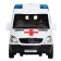 Metal machine "Mercedes Sprinter. Ambulance ”1:32, inertia, white color, light and sound effects