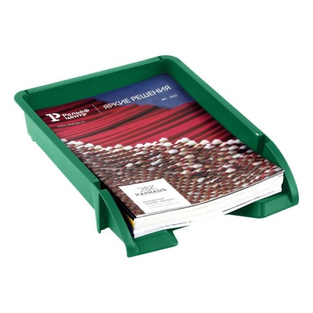 Paper tray Horizontal HEAMM "Leader", Green-6