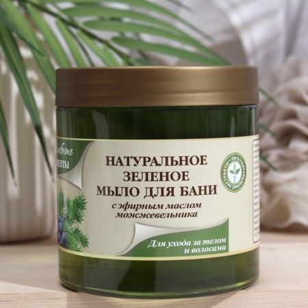 Soap for the bath "Healing recipes", green, 500 ml-1