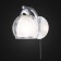 Sconces Citilux "Christie" CL152317, 12x20 cm, 1x75W, e27, gray color gray