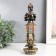 Polystone souvenir "Buddha in elegant Lunga" MIX 6.5x6.5x25 cm