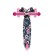 MAXISCOO BABY 2021 scooter with luminous wheels, flamingos print