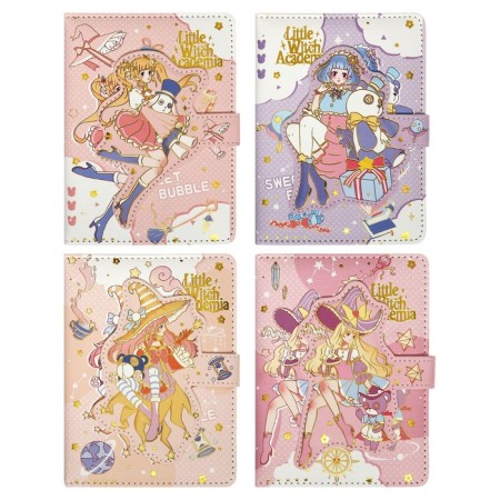 Gift notebook, A6, 100 sheets, a colored block, with a curly knife on a magnet, "anime", mix