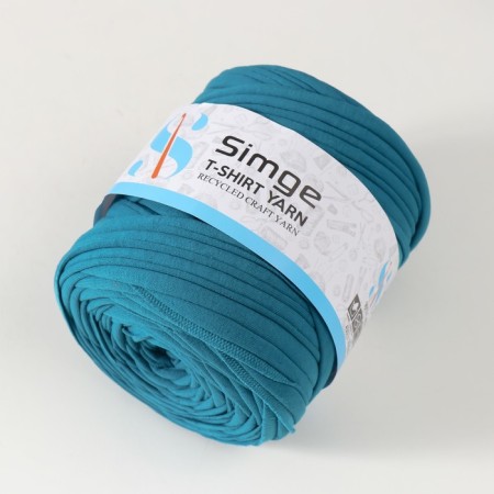 Knitted yarn secondary 90% cotton, 10% p/e, 100m/450 ± 50 g (indigo) mix-2