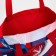 Bag Chopper Putin Team, 35 x 40 x 0.5 cm, red