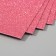 A set of glitter foamiran (5 sheets) 2 mm, 20x30 cm, pink